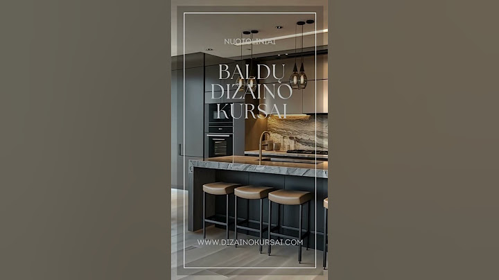 BALDŲ DIZAINO KURSAI