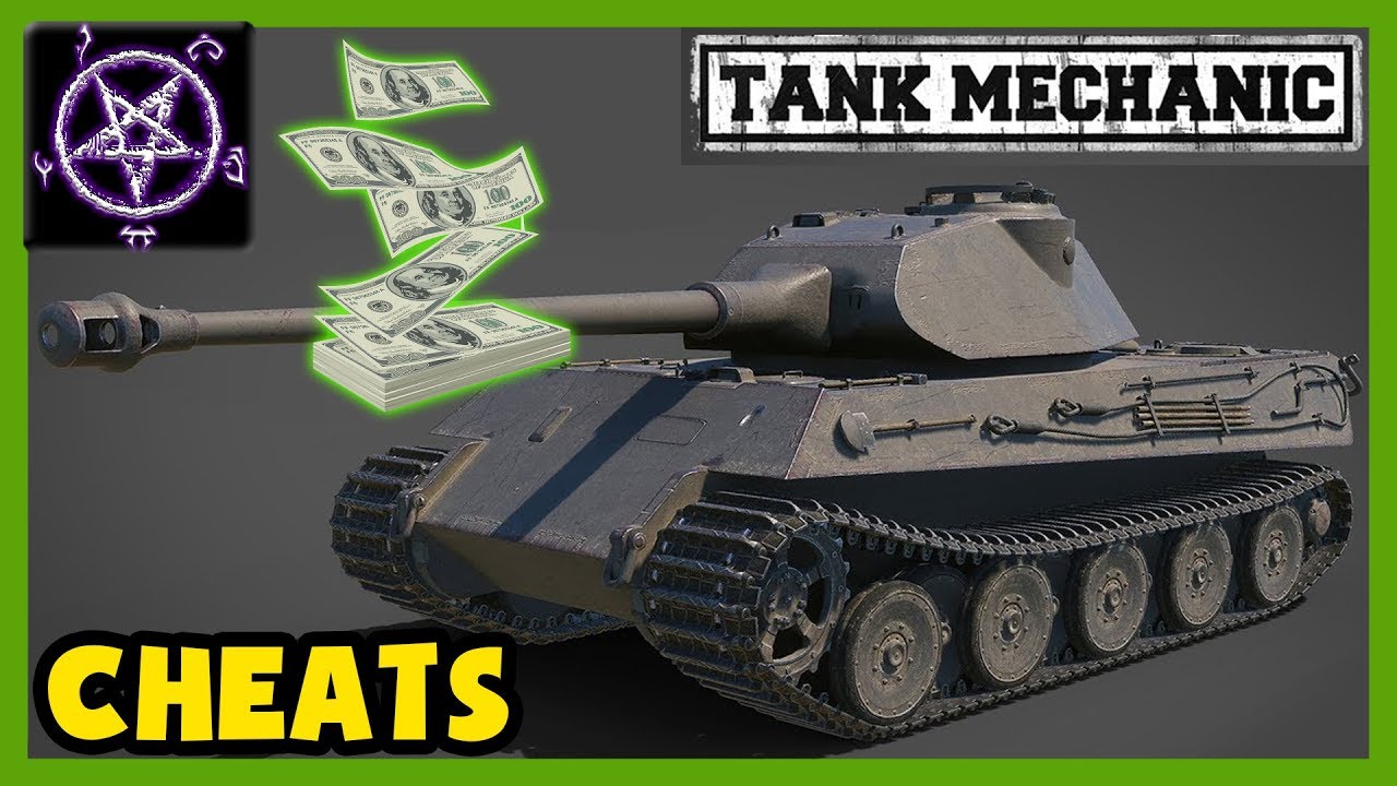 Tank Mechanic Simulator Resources Trainer Cheats For Money Upgrades Crafting YouTube