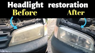 How To Restore Your Headlights