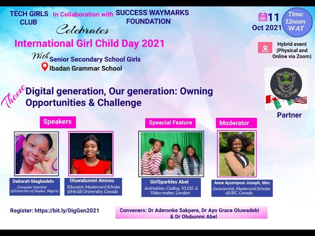 International Girl Child Day 2021_Digital Generation Our Generation