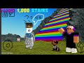 我 玩 了 1 ０ 0 0 層 的 樓  梯 （C Limb 1000 stairs)[Roblox機械磚塊］