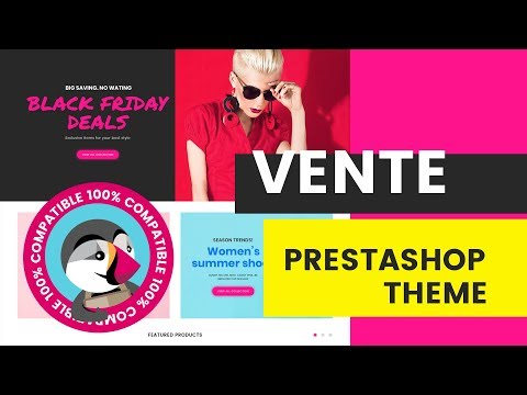 Vente - The Best Prestashop Theme