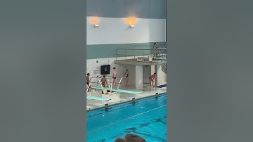 Boys Junior Olympics 302C Reverse Somersault 1 Meter Springboard Diving Region 5 Holland, MI Dive