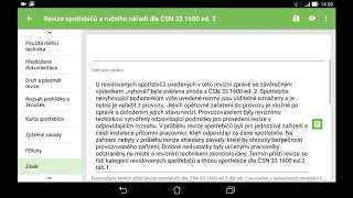 Ukládání Dat Revizních Zpráv Verze Pro Mobilní Zařízení