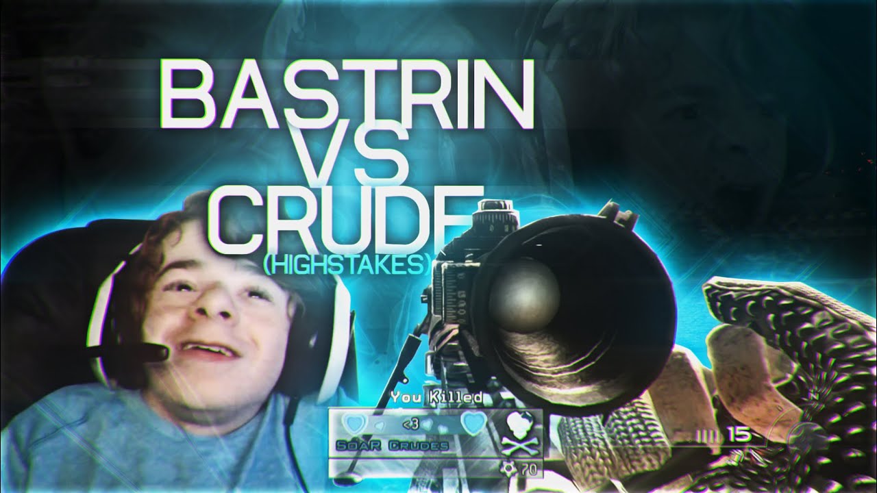 BASTRIN VS CRUDE! (MW2) HIGH STAKES! YouTube