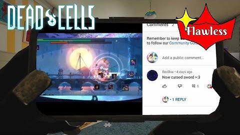 Cursed Sword Showcase! Flawless Boss Fight – Dead Cells Mobile