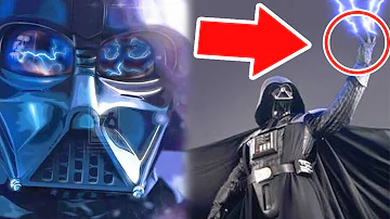 ¿Por qué Darth Vader no puede usar rayos?