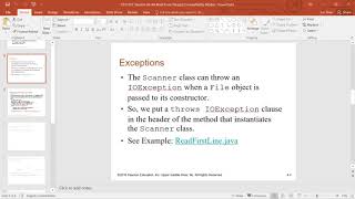 CST1201 Session 03 06 Read from file