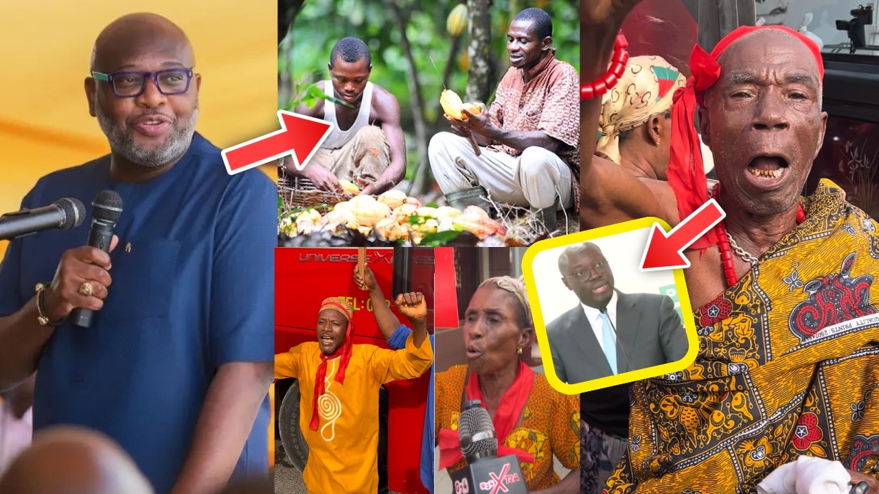 COCOA WAHALA! Randy Abbey H0t As ANGRY Cocoa Farmers St0rm Cocobod Office - FULL STORY