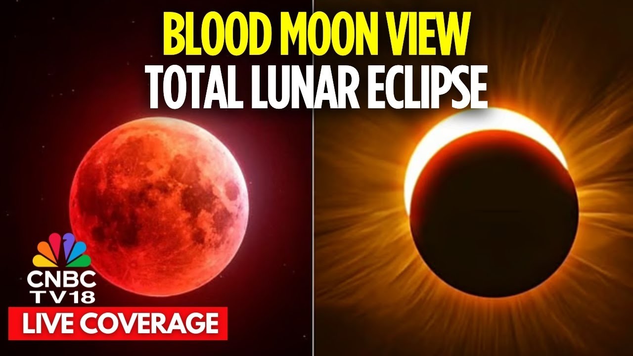 LIVE Blood Moon 2026: LIVE View of Total Lunar Eclipse from Europe ...