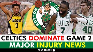 Boston Celtics Injury Report After Game 2 Win Vs. Pacers Ft. Tyrese Haliburton | Celtics Injury News