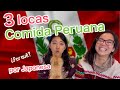 3 Choque Cultural de COMIDA PERUANA por una japonesa