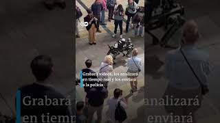 La policía de Málaga prueba el uso de un perro robot