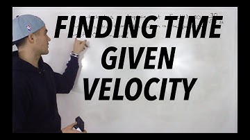 MCV4U (Unit 2 Test 2 Application Question 1) - Velocity with Derivatives