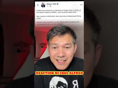 GAGAWA NANAMAN NG RALLY ANG INC/REACTION NI IDOL ALFRED#pinoyincanada #trending #viralvideo