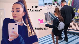 ARIANA GRANDE LOOK-A-LIKE PRANK IN A LIMO!!♡MOBBED!!