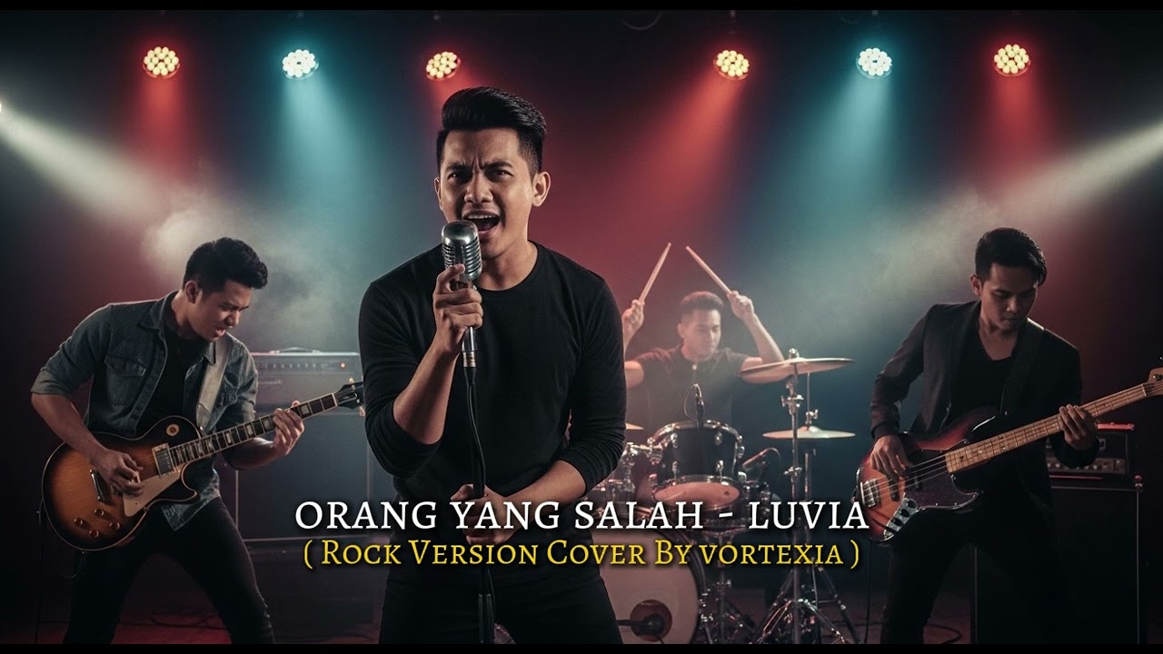 Orang Yang Salah - Luvia Cover by Vortexia Realtime YouTube Live View ...