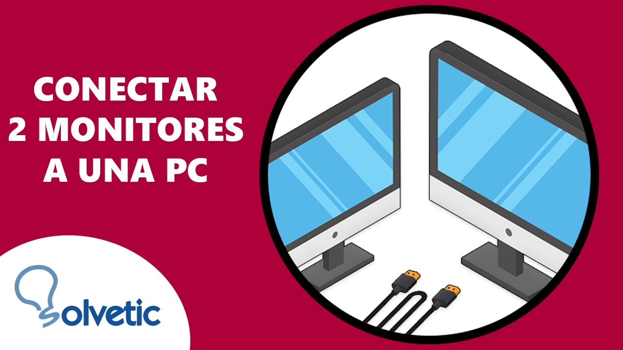 Cómo conectar dos pantallas o monitores a un PC: 4 pasos · El Corte Inglés