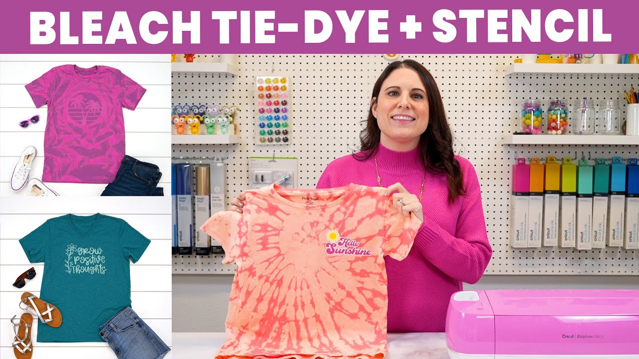 Tie Dyeing with Bleach