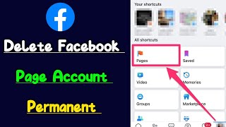Delete Facebook पेज Account Permanently Easy Method 2026 ! Facebook page account kaise delete kare