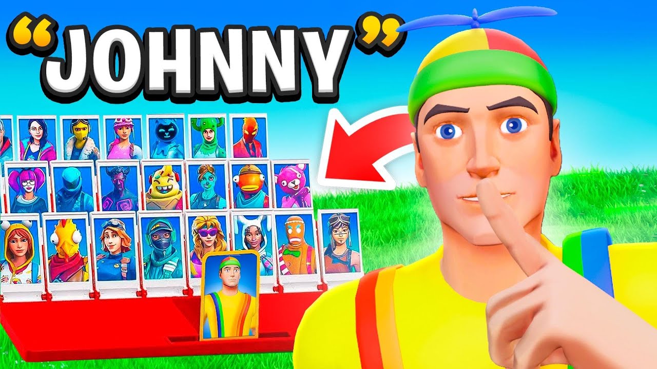 Fortnite GUESS WHO VS Johnny!