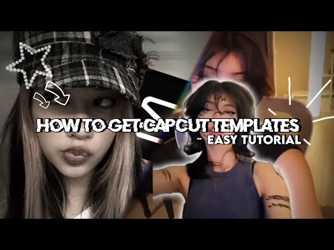HOW TO GET TEMPLATES ON CAPCUT? / EASY TUTORIAL! #tutorial