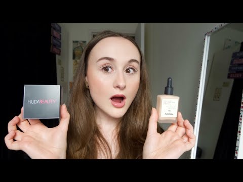 JE TESTE CES PRODUITS MAKEUP POUR LA PREMIÈRE FOIS ( Huda Beauty, saie, TYPOLOGY...) #makeup