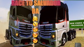 World truck driving simulator (wtds )android gameplay .Race to Salvador BA screenshot 3