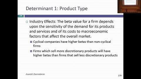 Session 9: Beta Determinants and Bottom up Betas