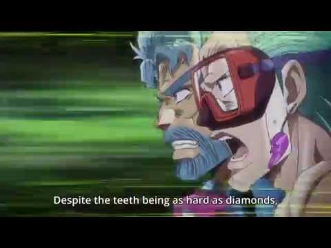 Jojo's Bizarre Adventure Jotaro Breaking Diamond Teeth