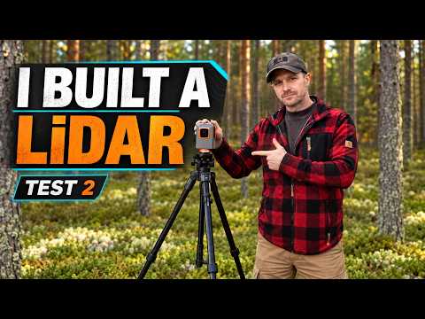 Testing My DIY 3D LiDAR Scanner in the Real World