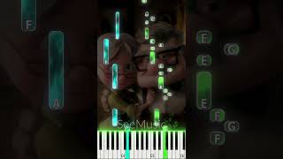 Married Life (Up) | Easy Piano Tutorial