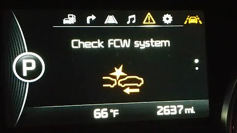 Can I Still Drive with My FCW (Forward Collision Warning) Light On? Common Causes Explained