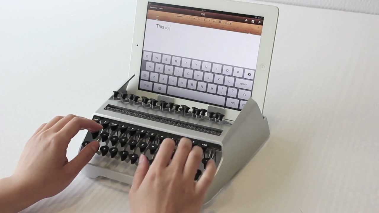 ipad retro typewriter keyboard ipad retro typewriter keyboard