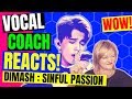 Dimash Reaction! [SUBS] Vocal Coach Reacts - Vocal Analysis, Sinful Passion - Sochi Performance