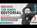 The Hindu Editorial Analysis | 13 June 2026 | Vocab, Grammar, Reading | By Parth Krishan