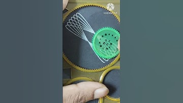 spirograph tutorial for beginners | spirograph design #art #spirograph #shortvideo