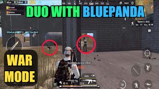 Duo With BluePanda | War Mode | PUBG Mobile