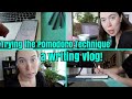 TESTING THE POMODORO TECHNIQUE // a writing vlog