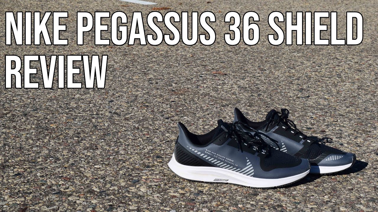 nike pegasus 36 shield test