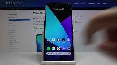 How to Activate High Contrast Text in Realme 6 Pro - Manage Display Settings