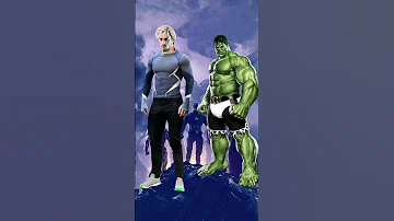 Avengers Quick Silver vs MCU And DCEU | Hulk Spiderman #marvel
