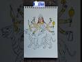 Navratri Day 4 माता कूष्मांडा#drawing #navratrispecial #like #navratridrawing#art_by_ridhi_sangwan