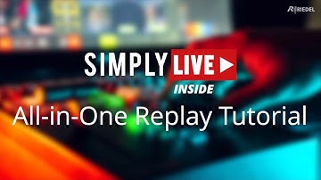 ViBox All in One & Playlists Tutorial - RIEDEL Simplylive Inside