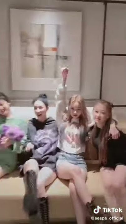 aespa update tiktok karina&ningning