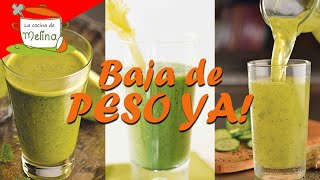 jugo verde para BAJAR DE PESO rápido #shorts screenshot 2