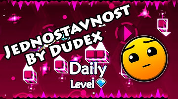Geometry Dash - Jednostavnost (By Dudex) ~ Daily Level #12 [All Coins]