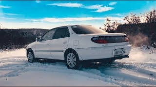 White Toyota Carina