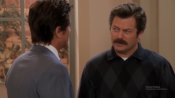 Parks and Recreation - Chris and Ron go out for lunch