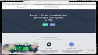 How to fill out your music Split Sheets